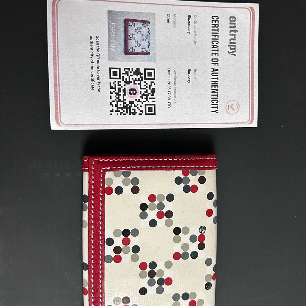 Burberry Blue Label card holder
